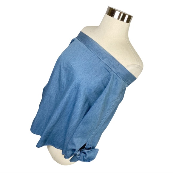 Central Park West Boulder Off-the-Shoulder Blouse - Size Small - Picture 4 of 8